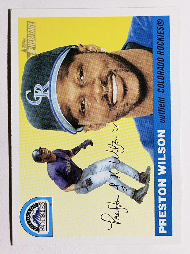 2004 Topps Heritage #108 Preston Wilson