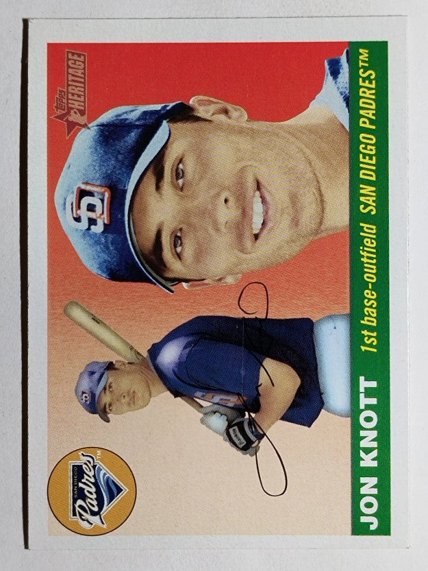 2004 Topps Heritage #114 Jon Knott RC