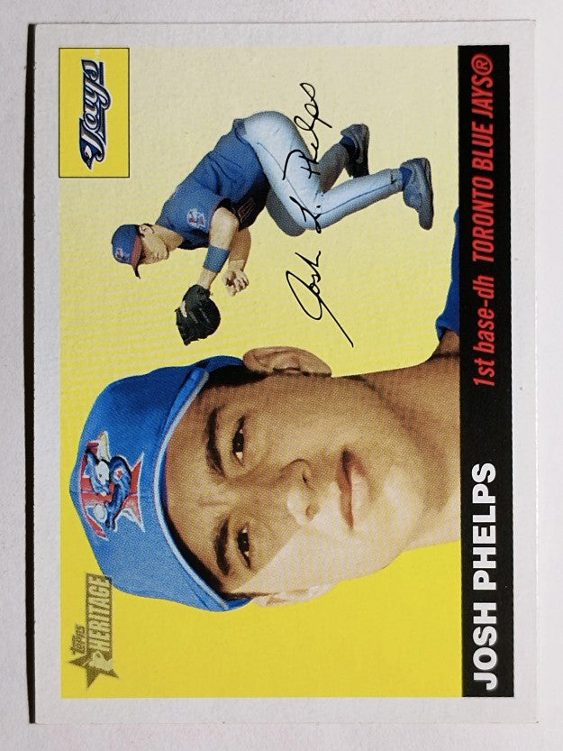 2004 Topps Heritage #126 Josh Phelps