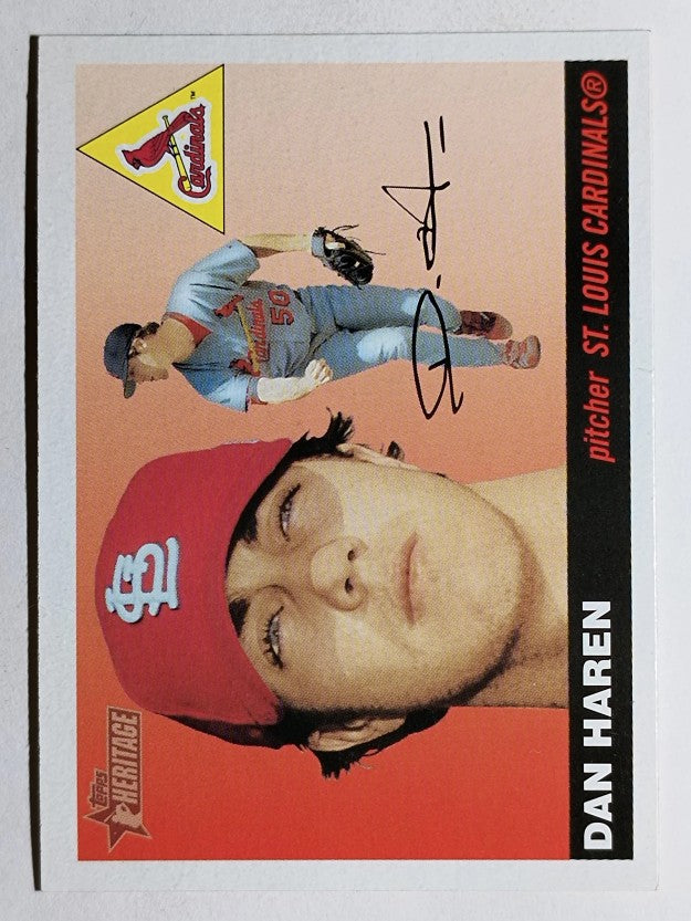 2004 Topps Heritage #128 Dan Haren