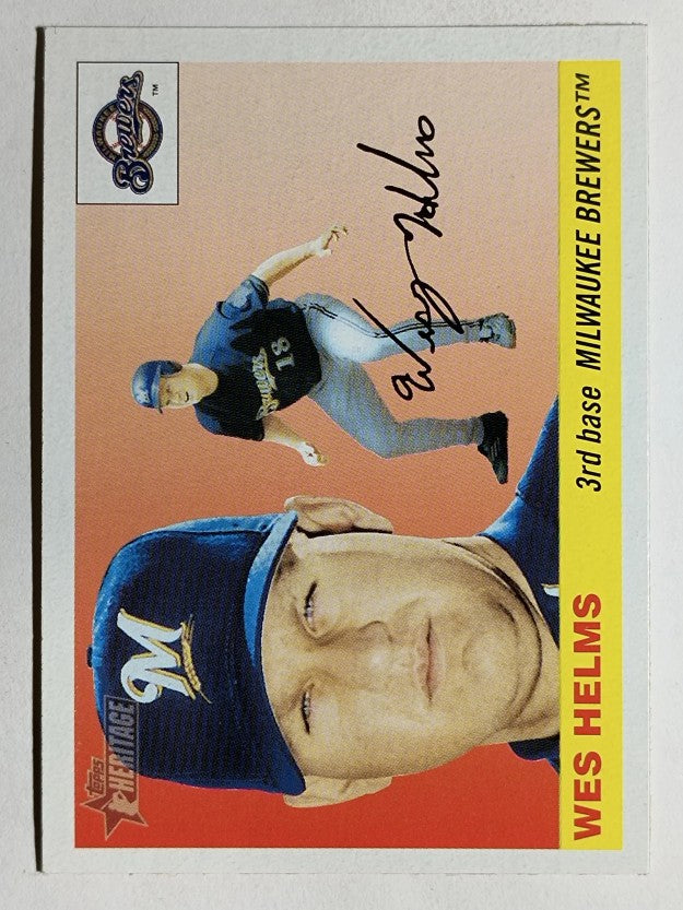 2004 Topps Heritage #133 Wes Helms
