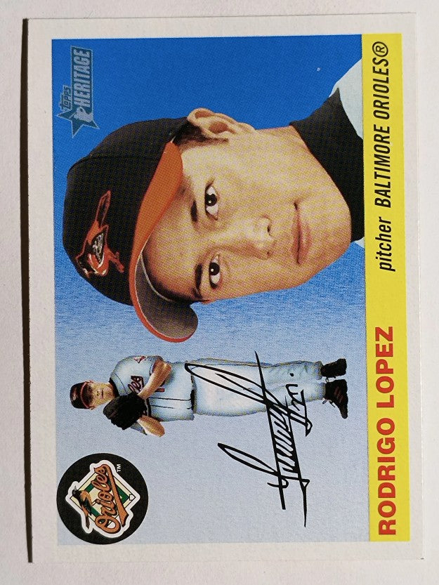 2004 Topps Heritage #139 Rodrigo Lopez