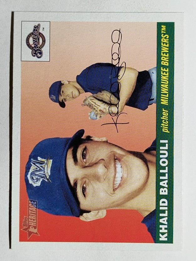 2004 Topps Heritage #149 Khalid Ballouli RC