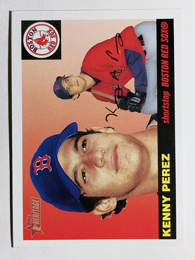 2004 Topps Heritage #152 Kenny Perez RC