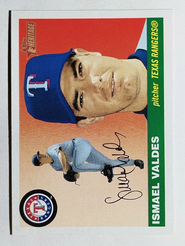 2004 Topps Heritage #154 Ismael Valdes