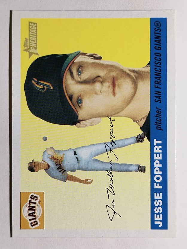2004 Topps Heritage #156 Jesse Foppert