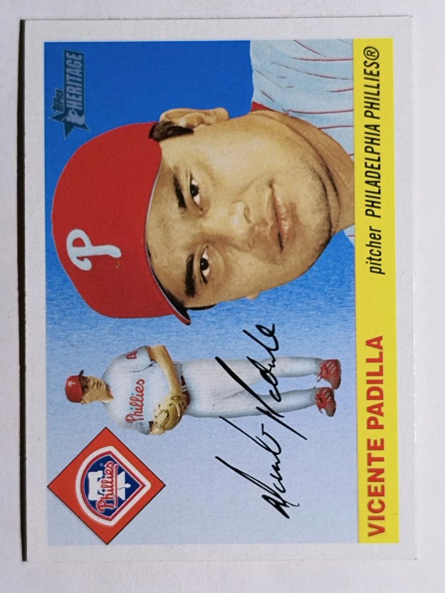 2004 Topps Heritage #157 Vicente Padilla