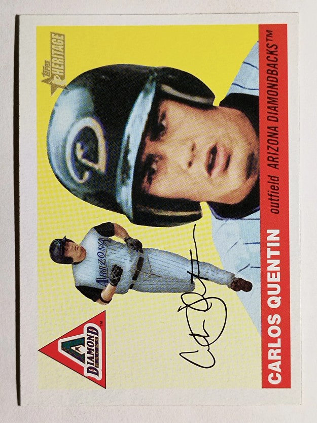 2004 Topps Heritage #160 Carlos Quentin RC