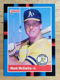 1988 Donruss #256 Mark McGwire