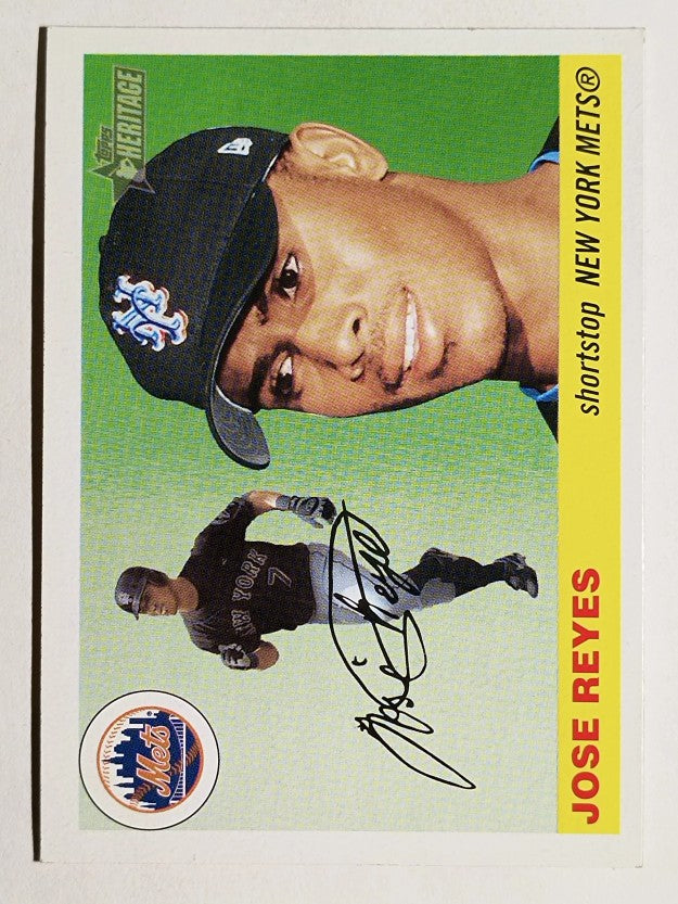 2004 Topps Heritage #169 Jose Reyes