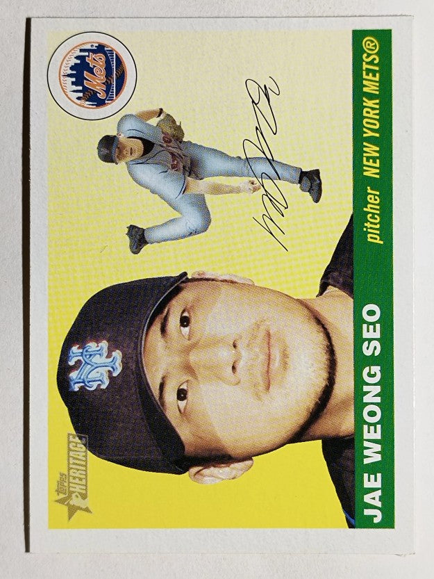 2004 Topps Heritage #173 Jae Weong Seo