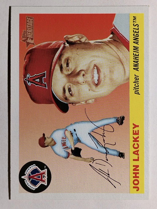 2004 Topps Heritage #176 John Lackey