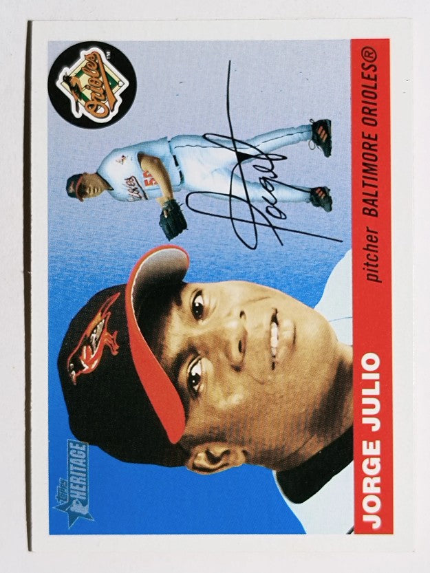 2004 Topps Heritage #179 Jorge Julio