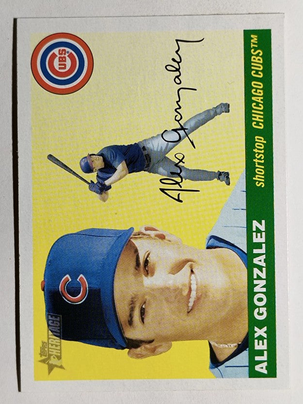 2004 Topps Heritage #181 Alex Gonzalez