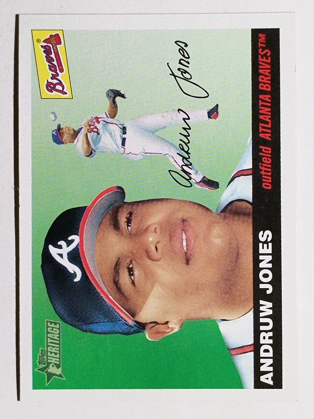 2004 Topps Heritage #208 Andruw Jones