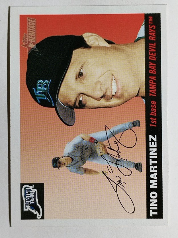 2004 Topps Heritage #217 Tino Martinez