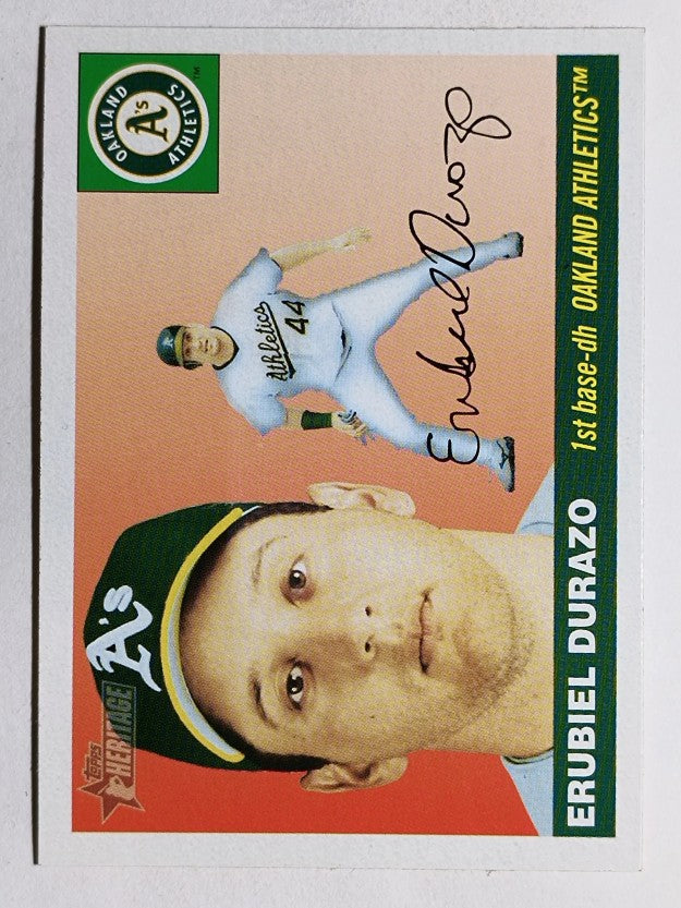 2004 Topps Heritage #223 Erubiel Durazo