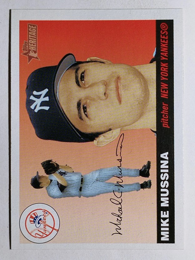 2004 Topps Heritage #224 Mike Mussina