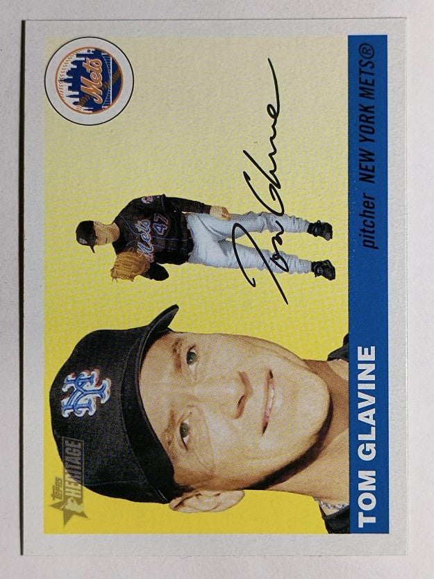 2004 Topps Heritage #225 Tom Glavine