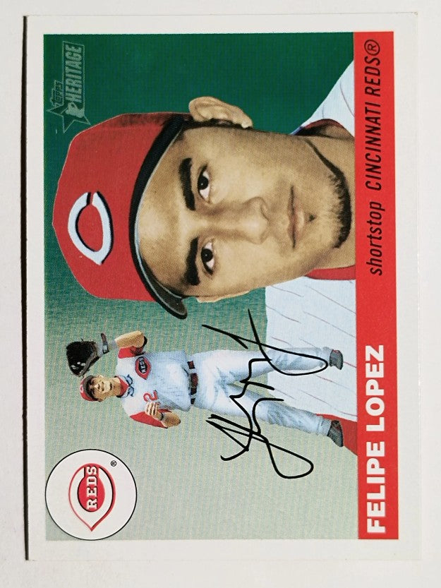 2004 Topps Heritage #232 Felipe Lopez