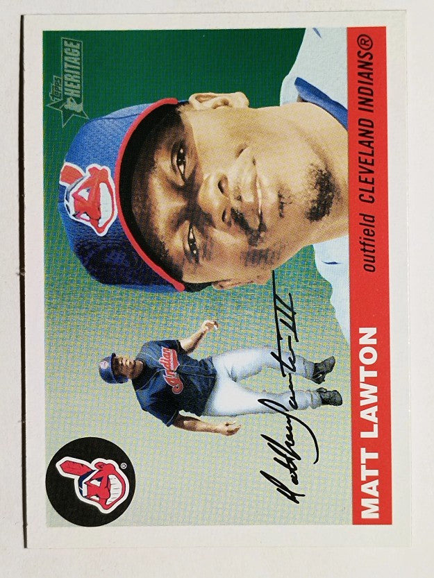 2004 Topps Heritage #233 Matt Lawton