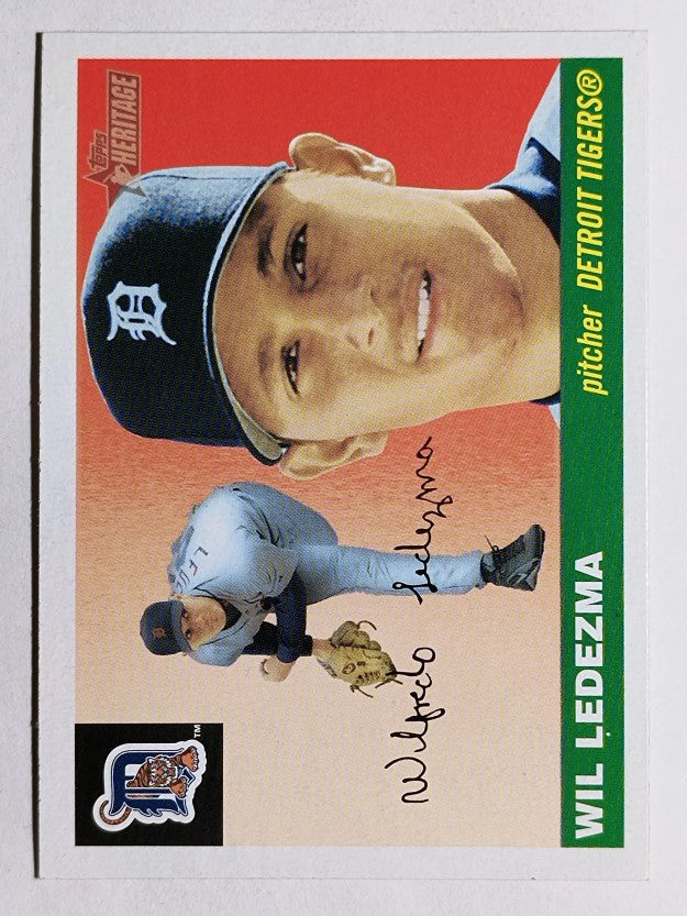 2004 Topps Heritage #235 Wil Ledezma