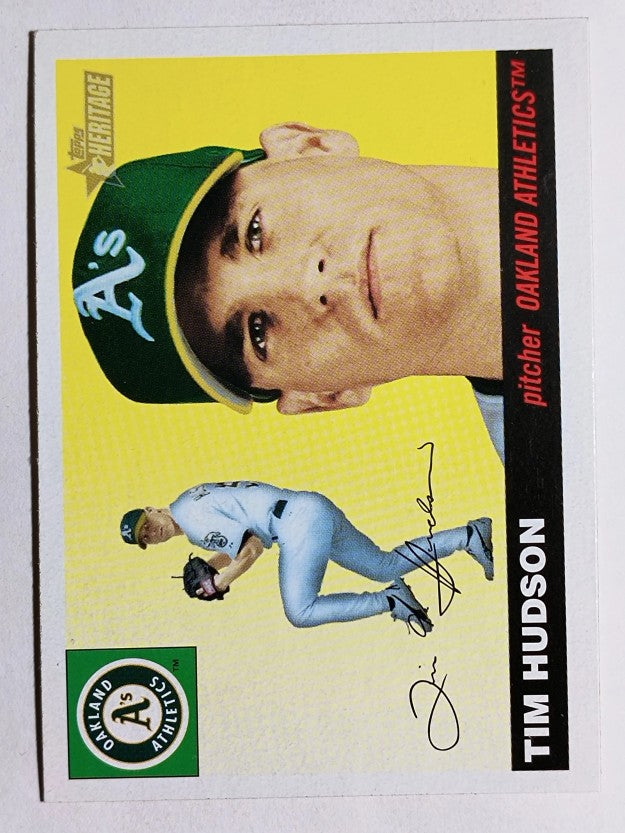2004 Topps Heritage #251 Tim Hudson