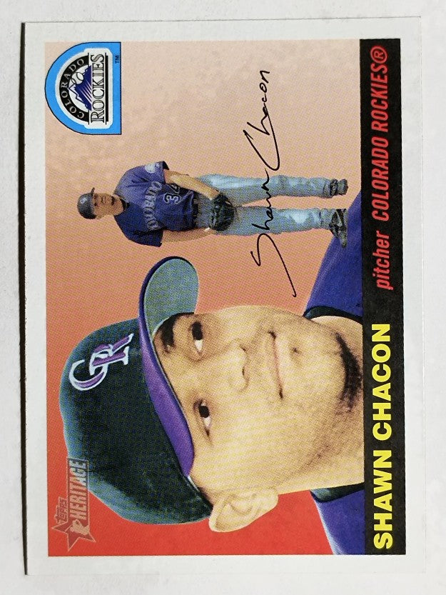 2004 Topps Heritage #256 Shawn Chacon