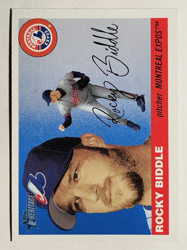 2004 Topps Heritage #267 Rocky Biddle