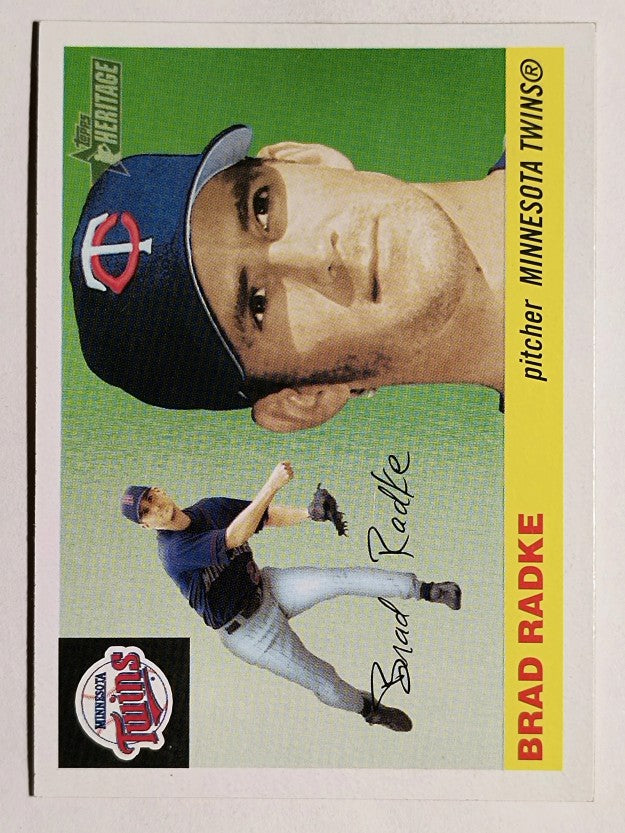 2004 Topps Heritage #274 Brad Radke