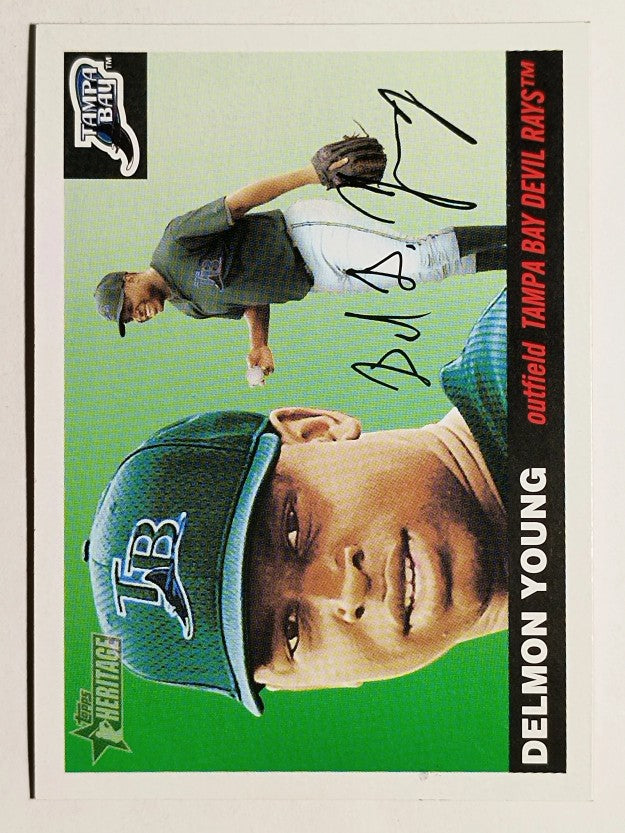 2004 Topps Heritage #279 Delmon Young
