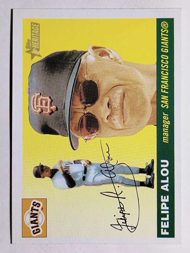 2004 Topps Heritage #283 Felipe Alou MGR