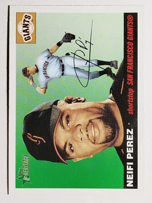 2004 Topps Heritage #285 Neifi Perez