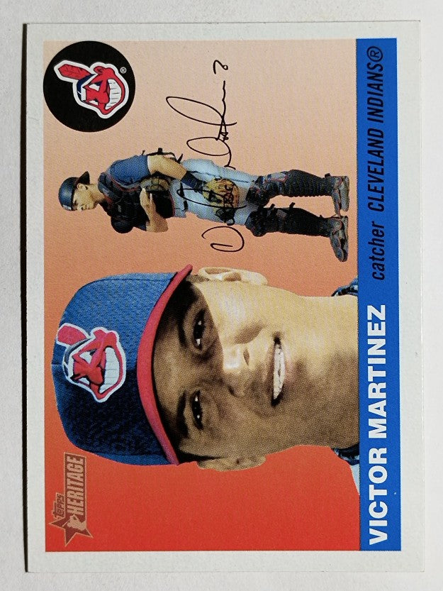 2004 Topps Heritage #287 Victor Martinez