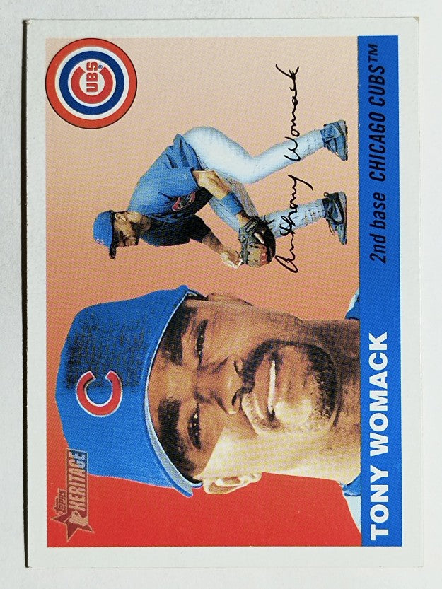 2004 Topps Heritage #291 Tony Womack