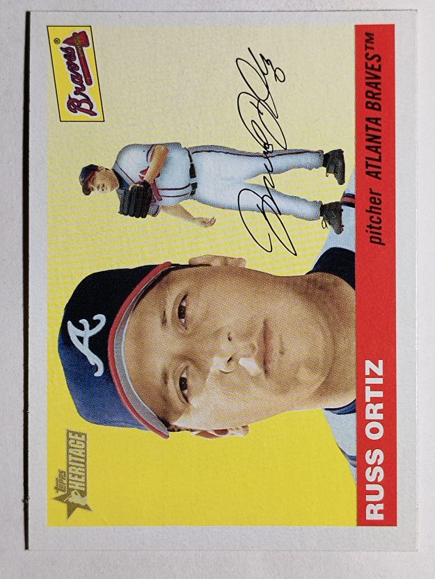 2004 Topps Heritage #295 Russ Ortiz