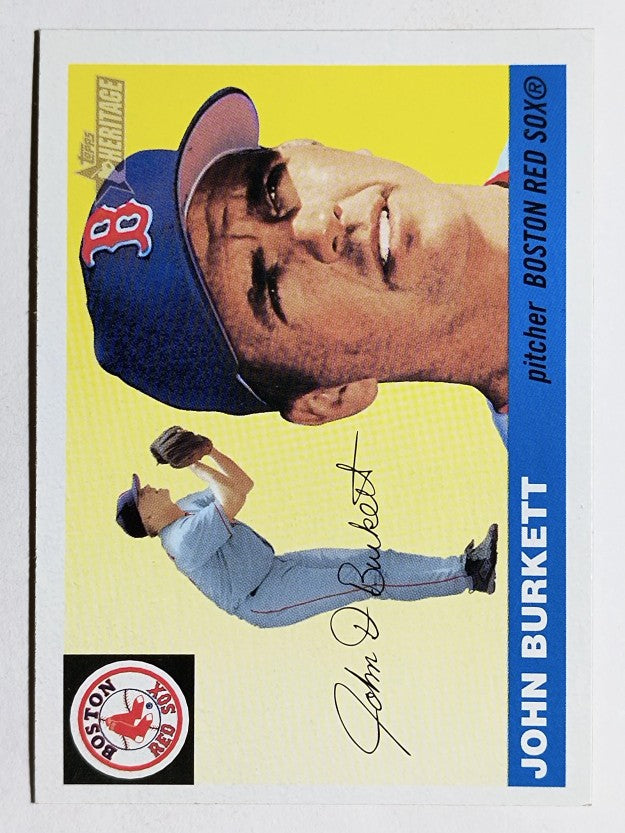 2004 Topps Heritage #296 John Burkett