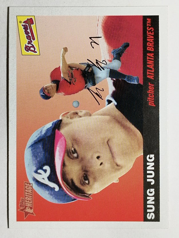 2004 Topps Heritage #303 Sung Jung RC