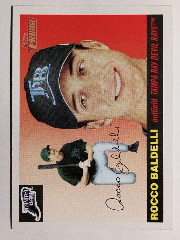 2004 Topps Heritage #304 Rocco Baldelli