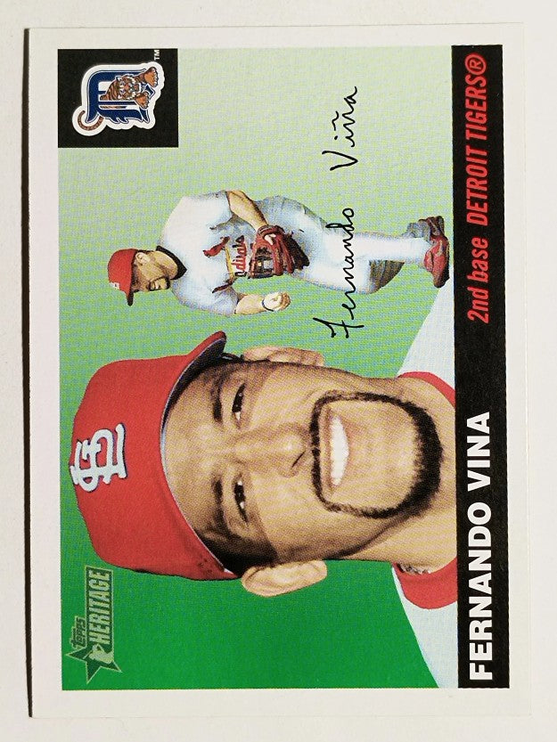 2004 Topps Heritage #305 Fernando Vina