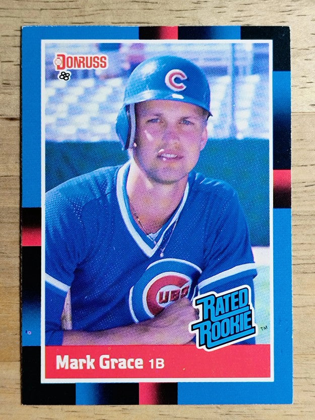 1988 Donruss #40 Mark Grace RC