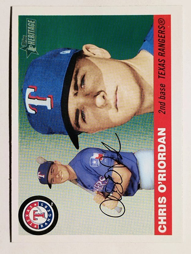 2004 Topps Heritage #313 Chris O'Riordan RC