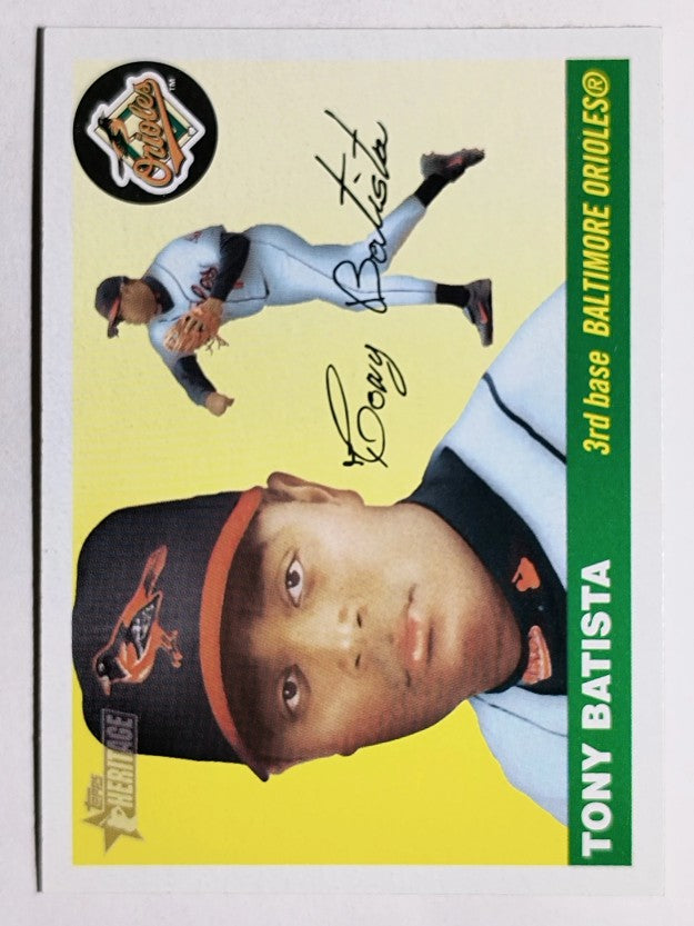 2004 Topps Heritage #323 Tony Batista