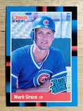 1988 Donruss #40 Mark Grace RC
