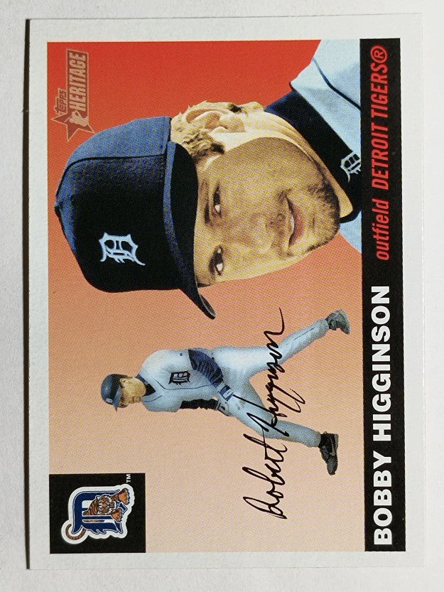 2004 Topps Heritage #335 Bobby Higginson