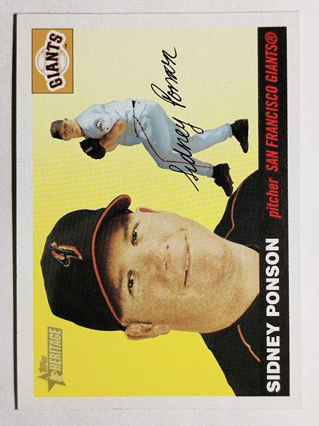 2004 Topps Heritage #338 Sidney Ponson