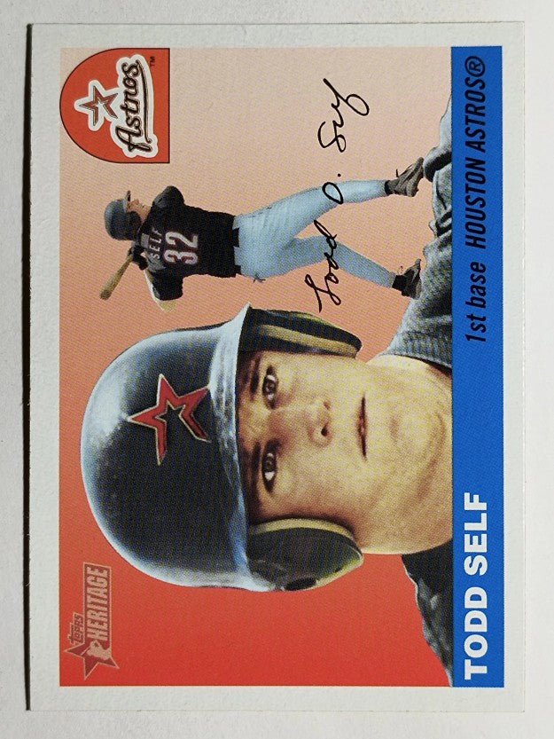 2004 Topps Heritage #339 Todd Self RC