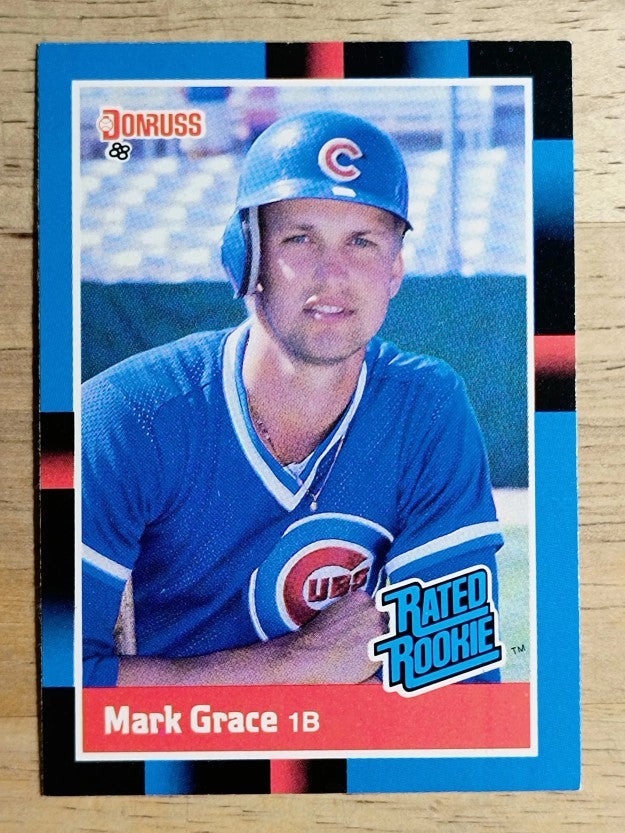 1988 Donruss #40 Mark Grace RC
