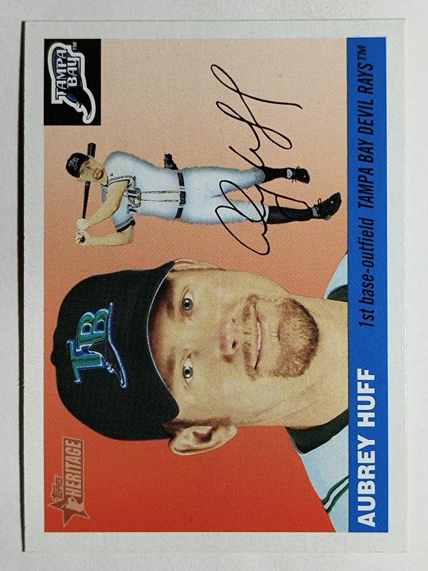 2004 Topps Heritage #352 Aubrey Huff