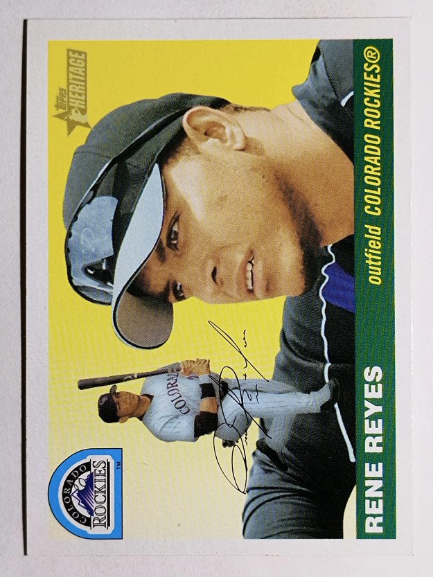 2004 Topps Heritage #358 Rene Reyes